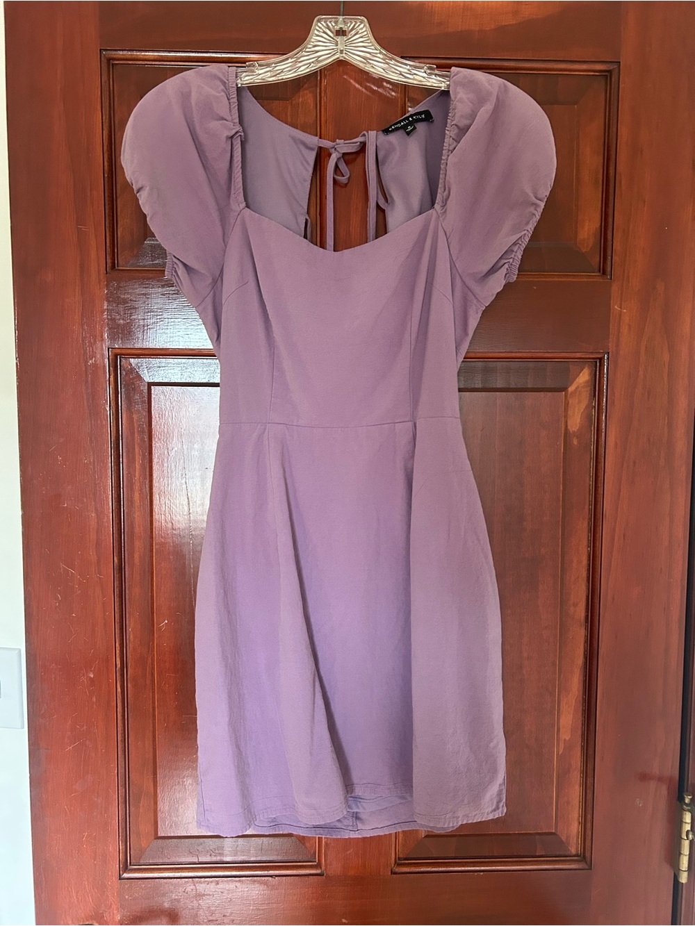 Kendall and Kylie pacsun Lavender puff sleeve mini dress
